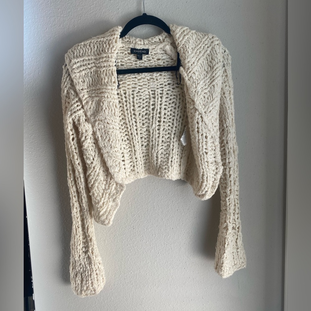Bebe Cropped Sweater